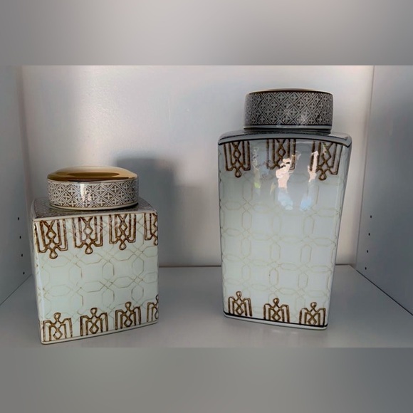 2 gold piece for decor